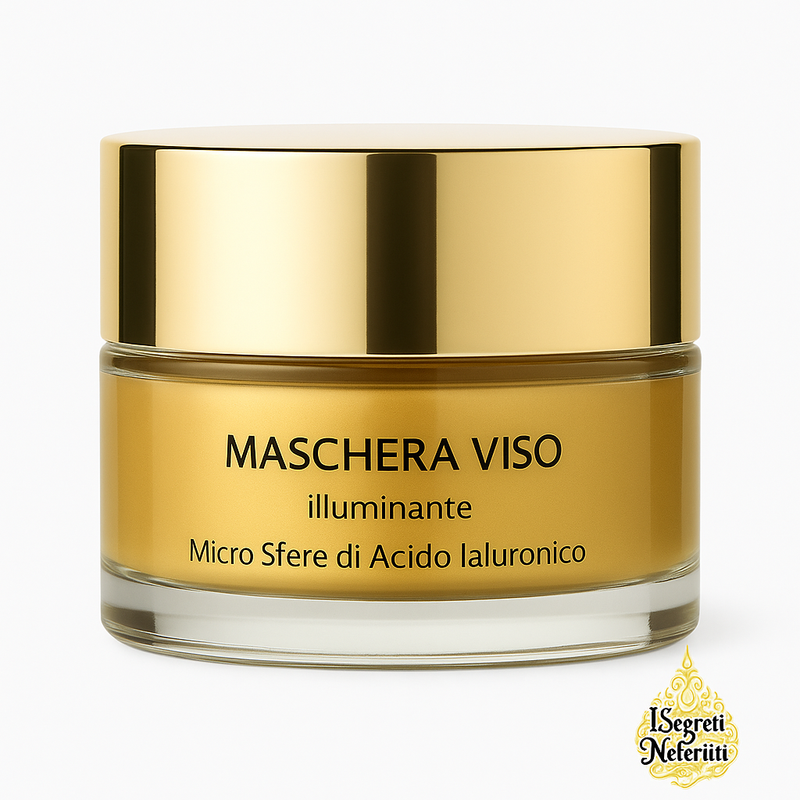 MASCHERA VISO GEL ORO 24K di  "I SEGRETI DI NEFERTITI"