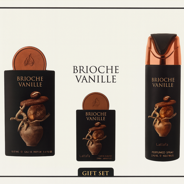 CONFEZIONE REGALO "BRIOCHE VANILLE " di LATTAFA UNISEX