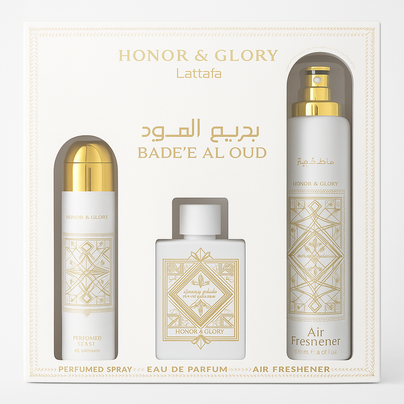 CONFEZIONE REGALO BADE'E AL OUD "HONOR & GLORY"
