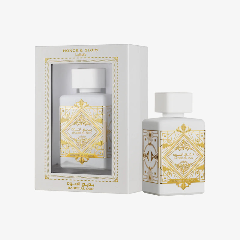 BADE'E AL OUD "HONOR & GLORY" di LATTAFA EDP 100 ML UNISEX