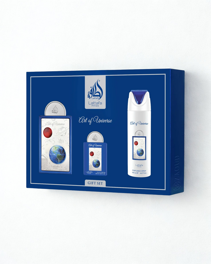CONFEZIONE REGALO "ART OF UNIVERSE" UNISEX  di LATTAFA