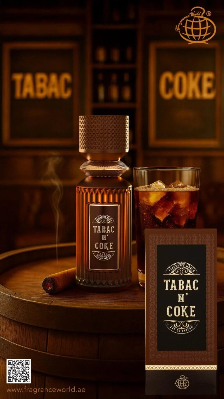 TABAC & COKE di FRAGRANCE WORLD  EDP 100 ML UNISEX