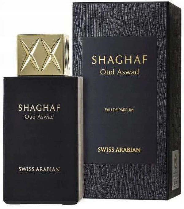 SHAGHAF "OUD ASWAD" di SWISS ARABIAN  EDP 75 ML UNISEX