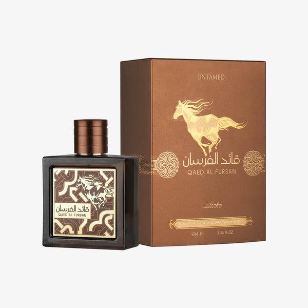 QAED AL FURSAN UNTAMED di LATTAFA EDP 100 ML MASCHILE